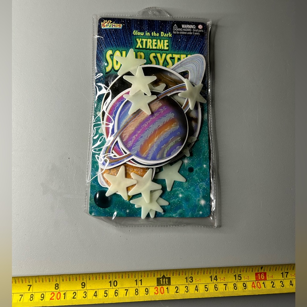 Vintage glow in the dark solar system for your room decoration wall ceiling